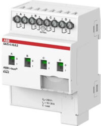 ABB Stotz S&J Schaltaktor 4-fach 16A, C-Last Reiheneinbaugerät SA/S4.16.6.2