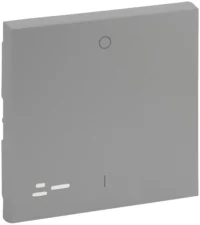 Legrand 864304 Wippe Ein/Aus beleuchtet Niloe Step Aluminium