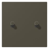 Jung LC12-5R0241 Abdeckung mit Kipphebel "Zylinder" 2 Kipphebel LS 1912 ombre nature