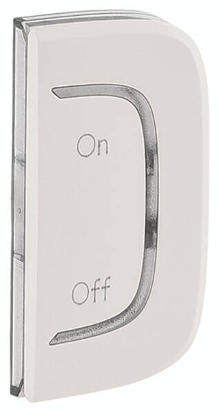 Legrand Legrand 755548 Wippe 1M rechts ON-OFF Valena Allure mandelweiß