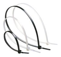 Legrand 032013 Kabelbinder Colring schwarz innenverzahnt 2,4x140mm UV-best.