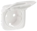 Legrand 754849 Abdeckung Schuko Steckdose Klappdeckel. Valena Allure perlmutt