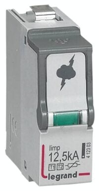 Legrand 412303 Plug-in Schutzmodul für Kombiableiter Typ 1+2 Iimp 12,5kA