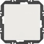 Berker Modul mit Wippe 1-fach Q.x Polarweiß samt 24116189