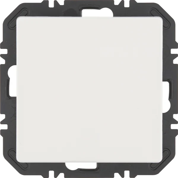 Berker Modul mit Wippe 1-fach Q.x Polarweiß samt 24116189