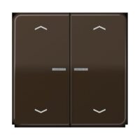 Jung BTCD17102PBR JUNG HOME Taster 2-fach mit Pfeilsymbolen