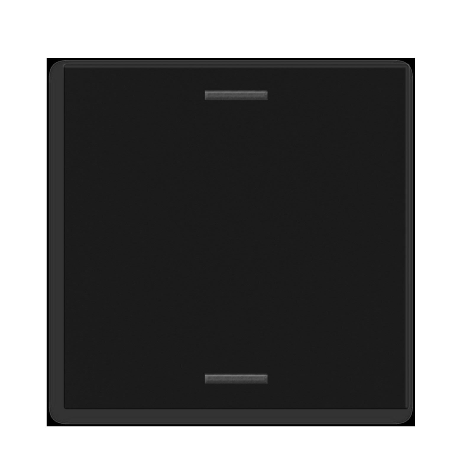 MDT Wippe für KNX Taster Light 55 schwarz matt Neutral BE-TAL55W106.01