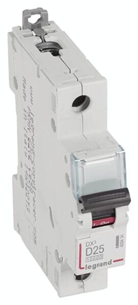 Legrand Legrand 409434 DX3 LS-Schalter D 25A 1-polig 10kA 230/400VAC 1TE
