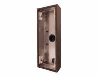 DoorBird D2102V/D2103V/D2101FV Fingerprint 50/D2101FV EKEY/D2101TFV Aufputz Montagerückgehäuse – Bronze-Optik (PVD)