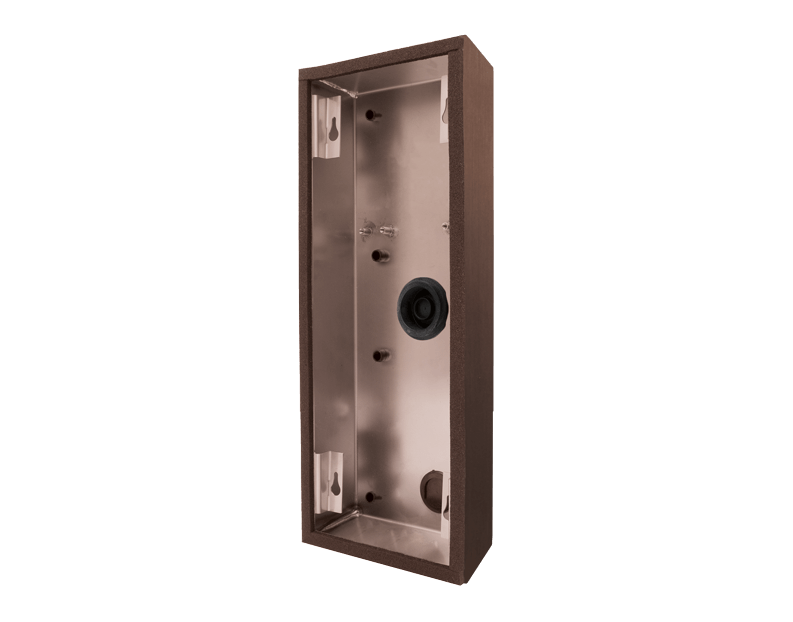 Doorbird DoorBird D2102V/D2103V/D2101FV Fingerprint 50/D2101FV EKEY/D2101TFV Aufputz Montagerückgehäuse – Bronze-Optik (PVD)