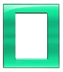 BTicino LNA4826VD LivingLight Abdeck- rahmen für Kompaktinstallation 3+3M Grün