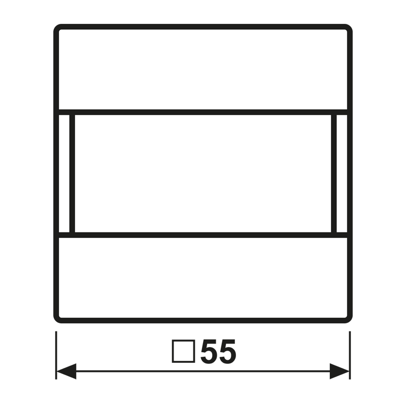 Jung Jung KNX Automatik-Schalter 1,10m Universal A 3181-1 ANM