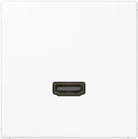 Jung Multimedia-Anschluss alpinweiß HDMI mit Tragring MA LS 1112 WW