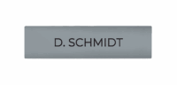 DoorBird D21x Namensschild für eine Ruftaste, individuelle Gravur – RAL 7001