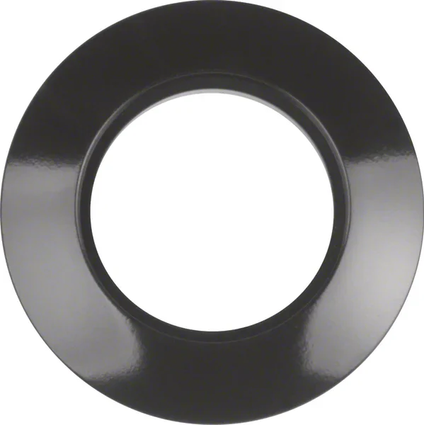 Berker Berker Ringplatte 1-fach schwarz 138101