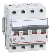 Legrand 406486 DX3 Lasttrennschalter 4-polig 40A 400VAC Kategorie AC-22A