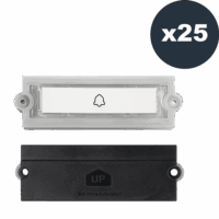 DoorBird D21x Beleuchtete Ruftaste, 25 Stück