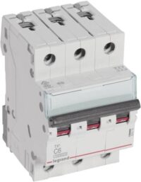 Legrand 404218 TX3 LS-Schalter C 6A 3-polig 10kA 400VAC 3TE