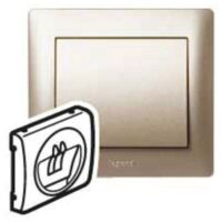 Legrand 771400 Abdeckung HIFI Lautsprecher 1-fach Galea titanium