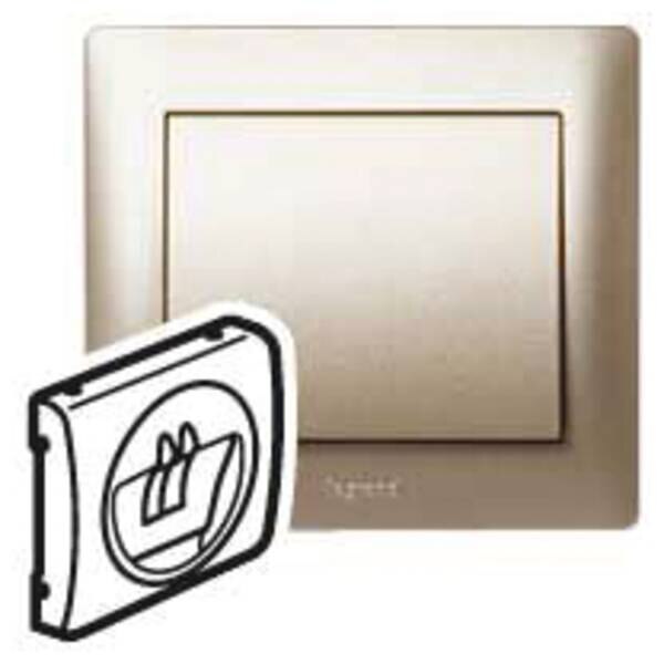 Legrand Legrand 771400 Abdeckung HIFI Lautsprecher 1-fach Galea titanium