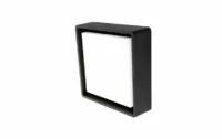 SG LEUCHTEN LED-Sensorleuchte 5,8W 3000K FRAME 605253 500lm schwarz Konverter