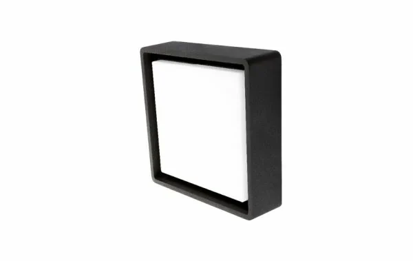 SG Leuchten SG LEUCHTEN LED-Sensorleuchte 5,8W 3000K FRAME 605253 500lm schwarz Konverter