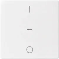 Berker Abdeckung Tastsensor-Modul 1-fach polarweiß 80962229