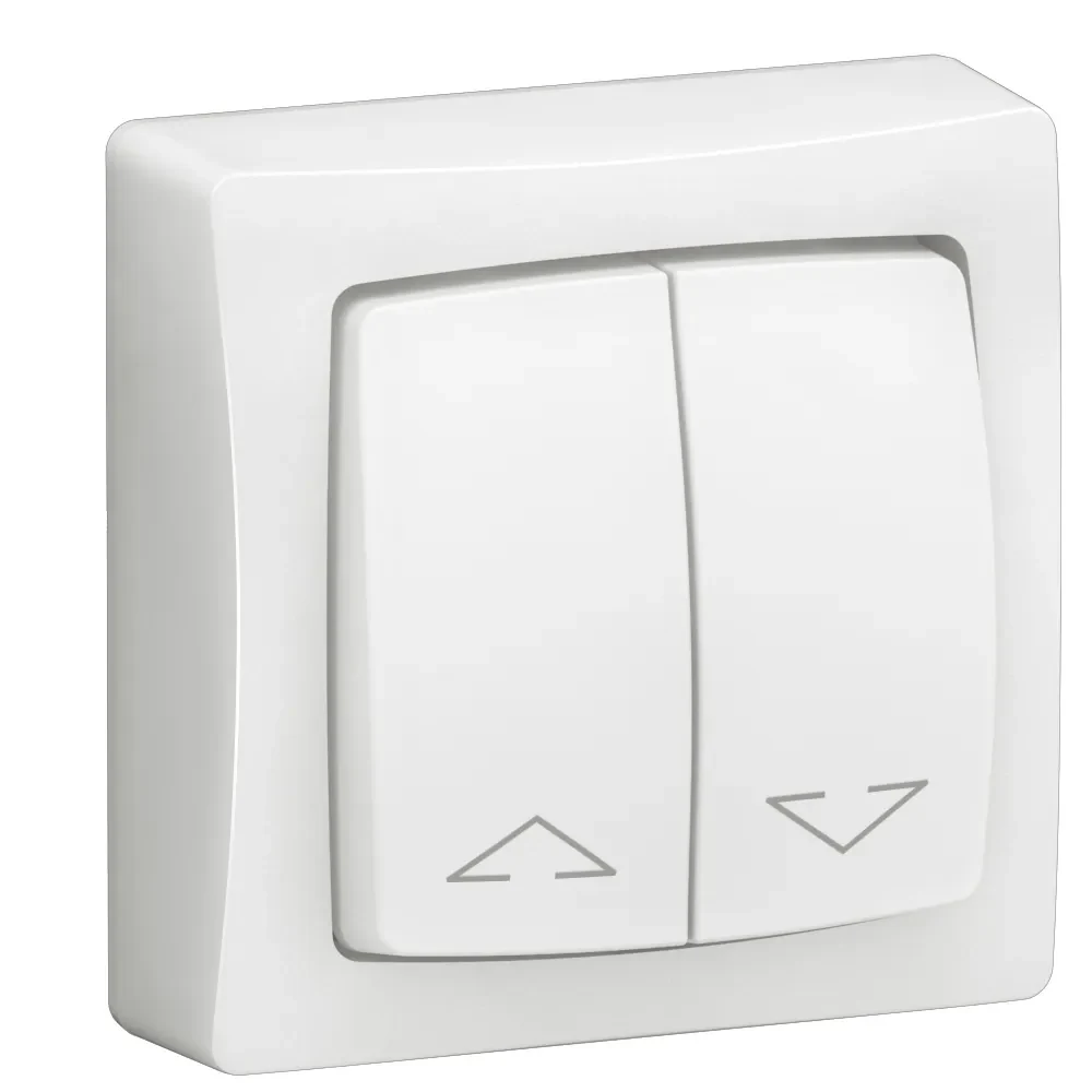 Legrand Legrand 086013L OTEO Jalousieschalter Komplettgerät für APmontage Weiß
