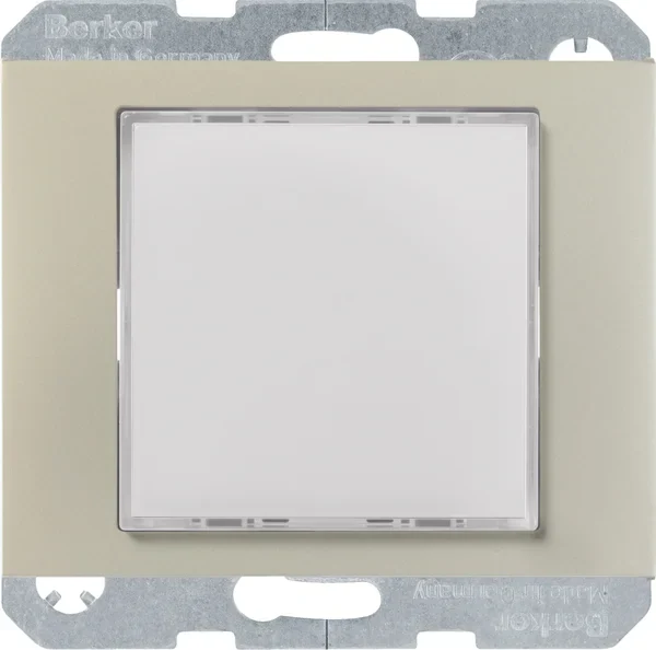 Berker Berker LED-Signallicht rot/grün edelstahl matt lackiert. 29527004
