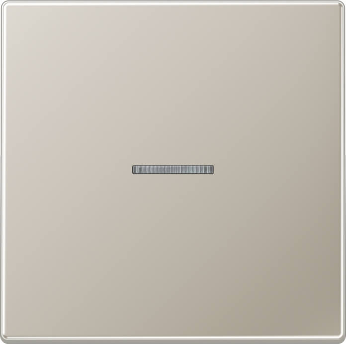 Jung Jung KNX RF Taster 1-fach neutral, Edelstahl ES 10911 ST RF