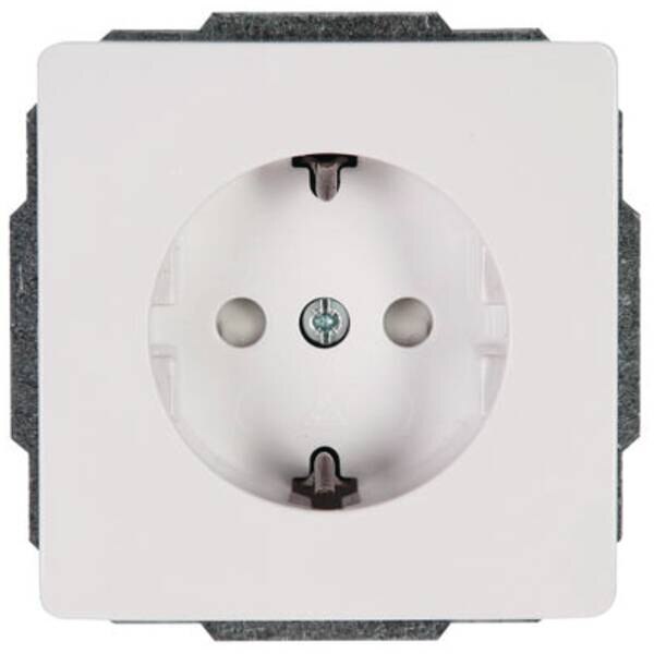 Kopp Kopp 924029084 Schutzkontaktsteckdose 1-fach KS 16A 250V Venedig reinweiß