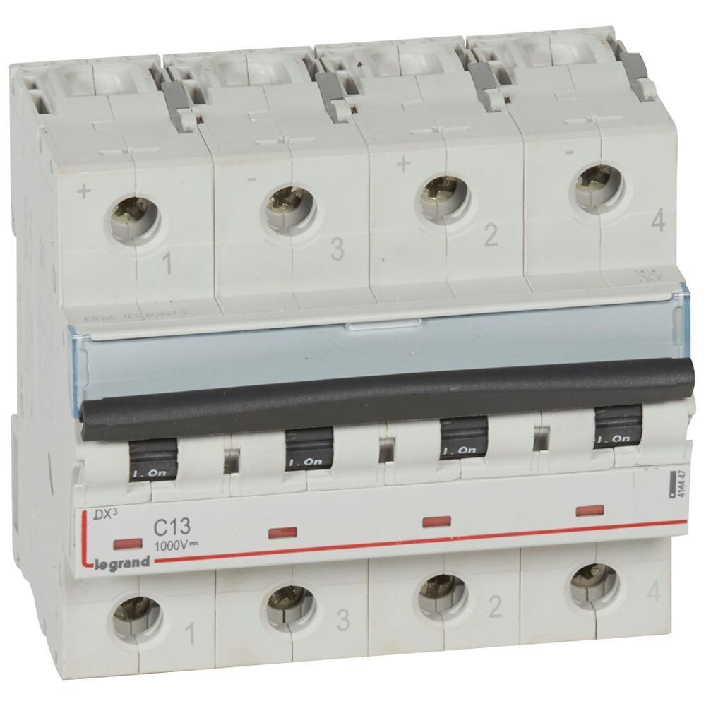 Legrand Legrand 414447 DX3 Leitungsschutzschalter 1000VDC 13A 2-polig 4