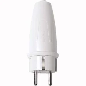 Merten Merten PVC-SCHUKO-Stecker weiß 16A AC 250V 125462