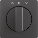 Berker Zentralstück mit Drehknopf Jalousie Q.1/Q.3 ant 1080608600