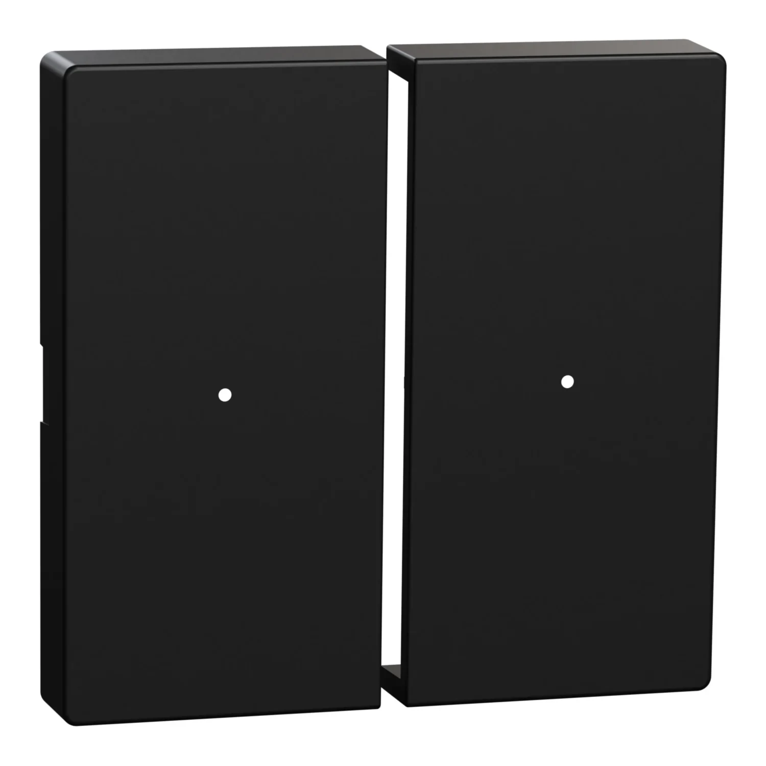 Merten Merten Wippe 2-fach schwarz matt MEG5220-0403