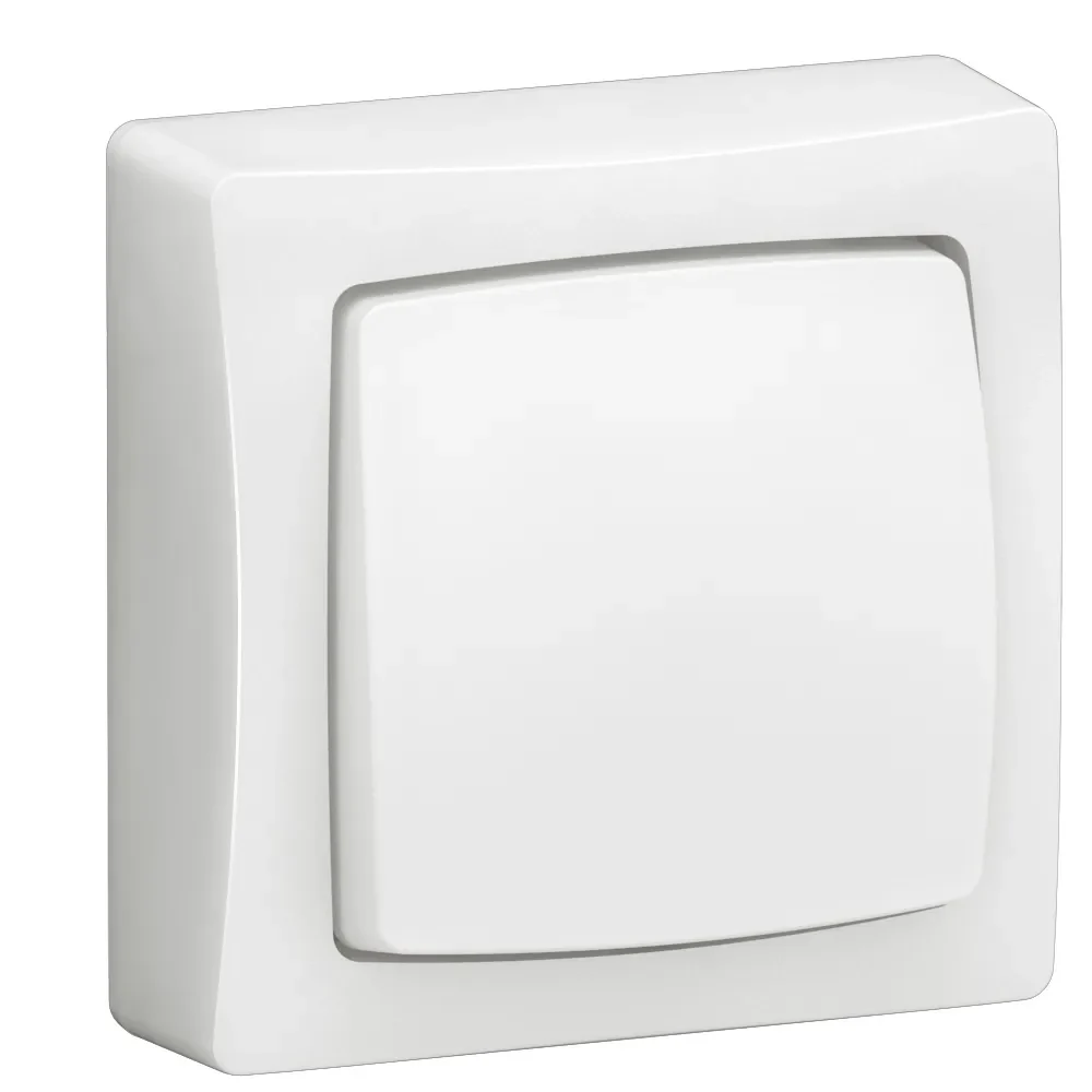 Legrand Legrand 086001L OTEO Universalgerät Wechselschalter ohne Taster Aufputz Weiß