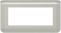 Legrand 079315L Rahmen 5-modulig horizontal Mosaic Aluminium