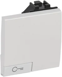 BTicino N4915M2FN LivingLight Symbolwippe 2M SCHLÜSSEL Weiß