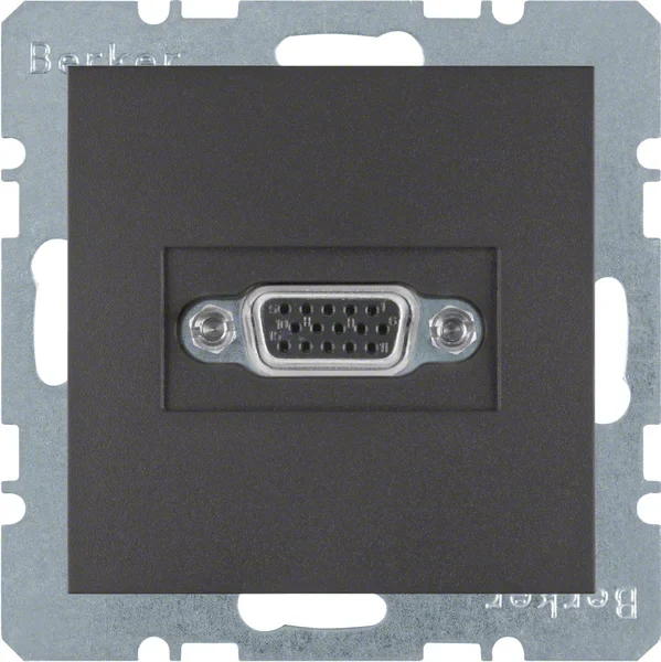 Berker Berker Steckdose VGA anthrazit matt 3315401606
