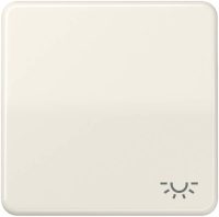 Jung CD590L Wippe Symbol Licht weiß