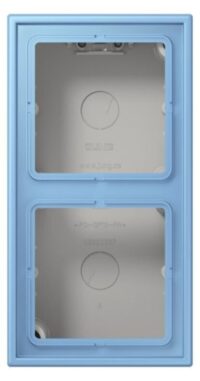 Jung LC 582 A 256 AP-Kappe 2-fach Duroplast lackiert Serie LS bleu céruléen 59