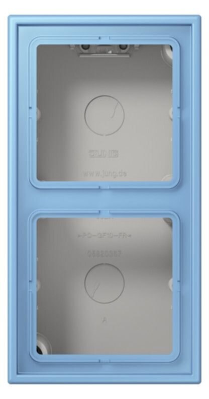 Jung Jung LC 582 A 256 AP-Kappe 2-fach Duroplast lackiert Serie LS bleu céruléen 59