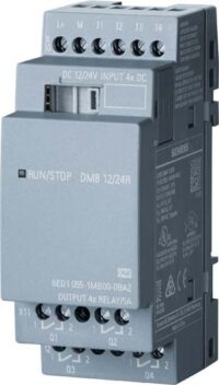 Siemens 6ED1055-1MB00-0BA2 LOGO! DM8 12/24R Erw modul 12/24V/Relais 4DE/4DA