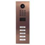 DoorBird D2105V IP Video Türsprechanlage – Bronze-Optik (PVD)