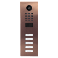 DoorBird D2105V IP Video Türsprechanlage – Bronze-Optik (PVD)