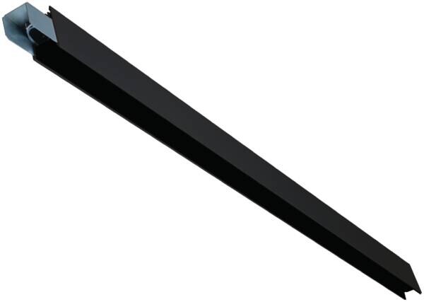 SG Leuchten SG LEUCHTEN Blindabdeckung schwarz Aluminium L1120mm LINEAL 8246095965 H70mm