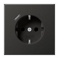 Jung AL1520-18CAN SCHUKO-Steckdose m.USB Typ C
