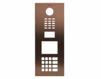 DoorBird D21DKV Frontblende – Bronze-Optik (PVD)