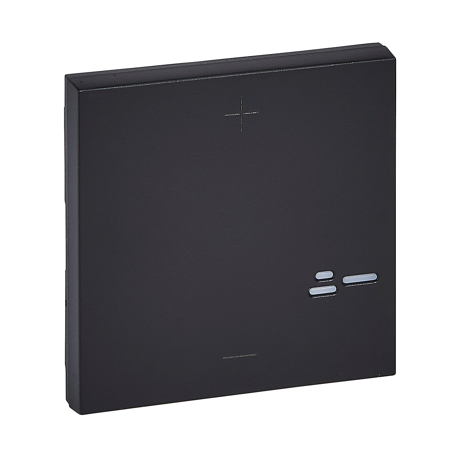 Legrand Legrand 864518A NILOE STEP Abdeckung f.2-Leiter-Dimmer (ohne N-Leiter) schwarz