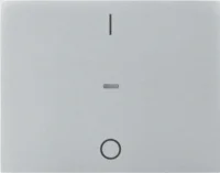 Berker Abdeckung Tastsensor-Modul 1-fach aluminium 80962271